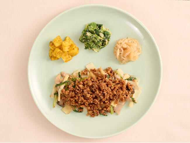 ヘルシーでも食べ応え抜群!「カラダに優しい野菜とそぼろ膳」を3月4日(火)から新発売