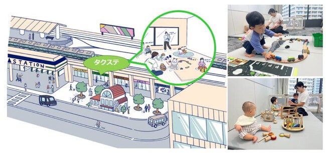 地域でおこなう新しい子育て支援・一時託児サービスを提案する『TAKUJI STATION　タクステ』が事業化へ！