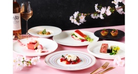 春の訪れを感じる「桜のフルコース」3/7(金)より販売ディナーやランチのコースも春らしくリニューアル 春の訪れを感じる「桜のフルコース」3/7(金)より販売ディナーやランチのコースも春らしくリニューアル