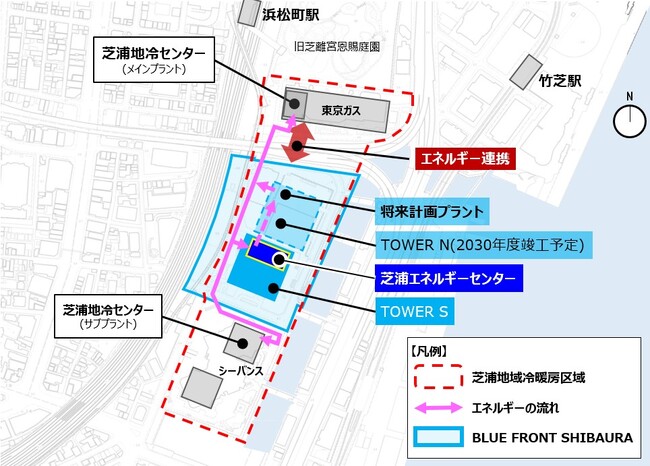 東京ガス・野村不動産による芝浦スマートエネルギーネットワークが始動～BLUE FRONT SHIBAURA TOWER Sへのエネルギー供給を開始～