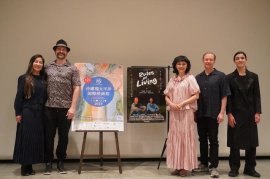 (左から)エグゼクティブ・プロデューサー 鈴木由布子、プロデューサー ジェフリー・ロウ、主演 南果歩、監督&主演 グレッグ・デール、出演 ルカ・ロウ (左から)エグゼクティブ・プロデューサー 鈴木由布子、プロデューサー ジェフリー・ロウ、主演 南果歩、監督&主演 グレッグ・デール、出演 ルカ・ロウ