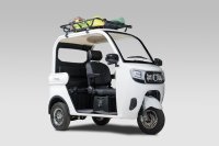 大人気のEV三輪自動車「VIVEL TRIKE(ビベルトライク)」にルーフキャリアやドラレコなど待望のオプションが追加！