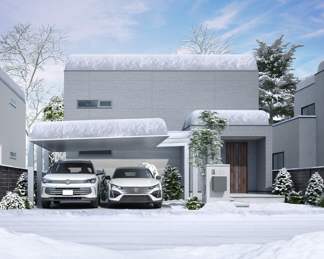 積雪地域向けにカーポートのラインアップを強化　業界初となるアルミ屋根材のカーポートSCを展開