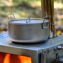 チタン製鍋(新) 蓋付き アウトドアクッカー 1,700ml 1 チタン製鍋(新) 蓋付き アウトドアクッカー 1,700ml 1