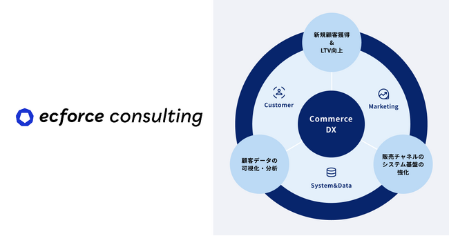 統合コマースプラットフォーム「ecforce」、コマースDXに特化した伴走型の事業支援サービス「ecforce consulting」の提供を開始