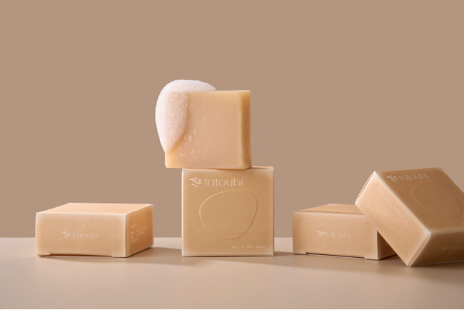 岡山の企業で初めて「1% for the Planet」に加盟。オーガニック×発酵のアップサイクル原料を配合した、全身洗えるオールインソープを発売。