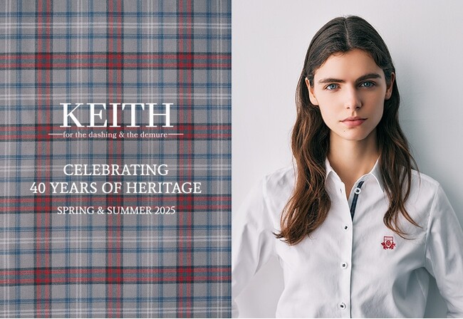 【KEITH】WEBカタログ<SPRING & SUMMER 2025>公開