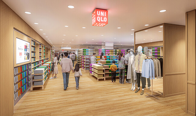 ご家族でもゆったりとお買い物いただける「ユニクロ タマタカ店」が、3月20日（木・祝）にいよいよオープン