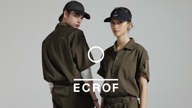 ゴルフと街着を両立。ゴルフアパレル「ECROF」が2025年春夏の新作コレクションを公開