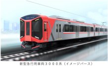 ＜阪神電気鉄道開業120周年施策＞2027年春に新型急行用車両3000系を導入し、座席指定サービスを開始します～新型車両導入を機に、急行用車両のエクステリアカラーの統一を進めます～