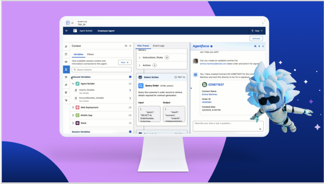 Salesforce、デジタル労働力を企業全体に拡張するための新機能を備えた「Agentforce 2dx」を発表　あらゆる業務フローにプロアクティブな自律型AIを組み込み、マルチモーダルな体験を創出