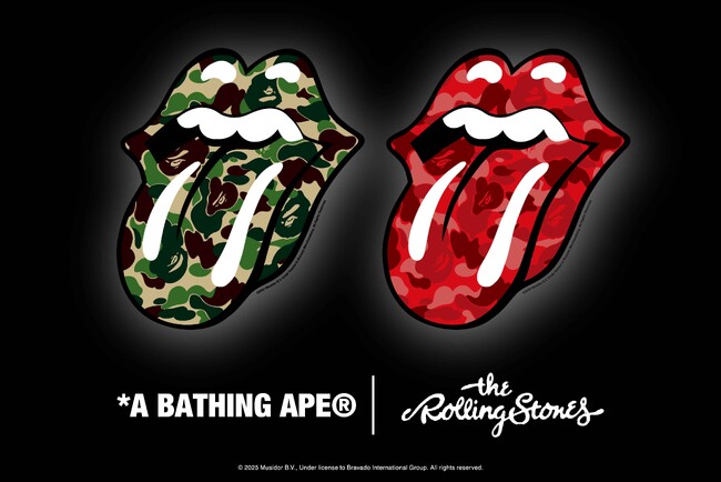 A BATHING APE(R)︎ × THE ROLLING STONES