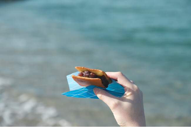 日本初!自家製塩を使用した四角いどら焼きの専門店「湯ノ塩」が皆生温泉街にOPEN!