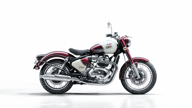 ROYAL ENFIELD は大阪・東京・名古屋のモーターサイクルショーでクラシックが象徴的な2台の日本未発表モデルを初披露