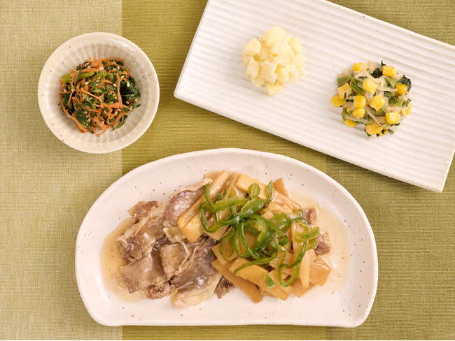 旬の”たけのこ”を使用した和風チンジャオロースーが登場！「春の味わい！筍と牛肉の和風仕立て」を3月11日（火）より新発売