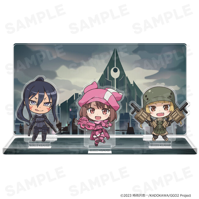 TVアニメ「ソードアート・オンライン オルタナティブ ガンゲイル・オンラインII」アクリジオラマの受注を開始しました！