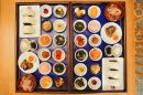 沖縄の家庭料理がずらりと