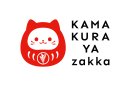 縁起の良い「招き猫」と「だるま」がモチーフのロゴマーク 縁起の良い「招き猫」と「だるま」がモチーフのロゴマーク