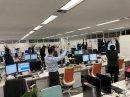 すっかり定着した「体を動かす時間」の様子 すっかり定着した「体を動かす時間」の様子