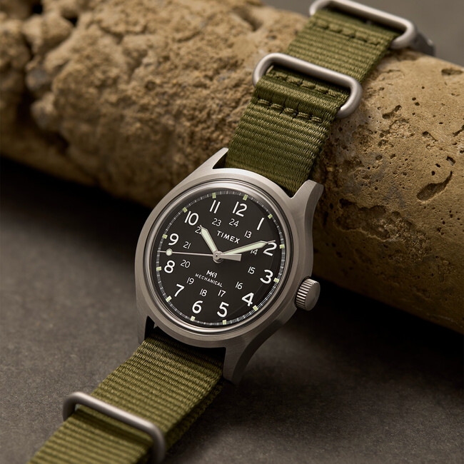 TIMEX＜タイメックス＞から、手巻きの機械式ミリタリーウォッチ＜MK1ハンドワインド＞を発売！