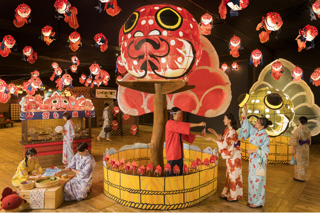 【⻘森屋】300個以上の金魚ねぷたに囲まれて青森の夏祭りを満喫する「しがっこ金魚まつり」今年も実施