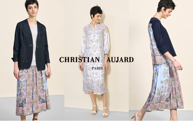 CHRISTIAN AUJARDが贈るRATTIプリントコレクションで叶えるマチュアな春の装い