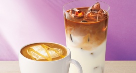 エクセルシオール カフェで3月27日より ラベンダー香るドリンク3種と 彩り華やかなエクセごはん2種を発売