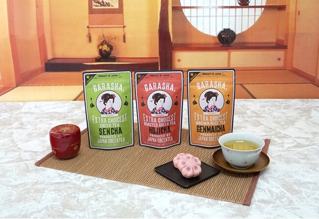 和の魅力、世界へ！外国人観光客を魅了する日本茶ブランド「GARASHA(ガラシャ)」新パッケージで販路拡大