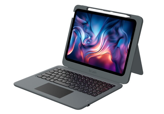 教育現場を変える、4K映像&音声出力機能搭載　iPad用キーボード一体型ケースBelkin Connect iPad Folio with Display Hub新登場