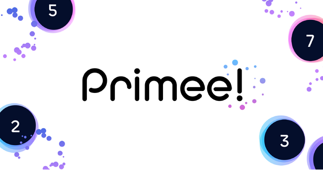 数字に強くなる！素数パズルアクション『Primee!（プライミー！）』Android版配信開始 ～iOS版に続きクロスプラットフォームで展開～