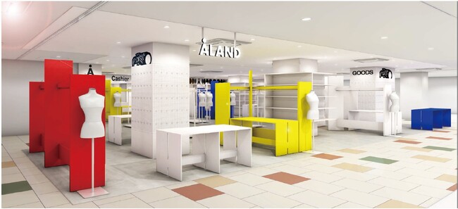 待望の九州初上陸！韓国発セレクトブランド「ALAND」が福岡・天神のソラリアプラザに4月12日（土）オープン