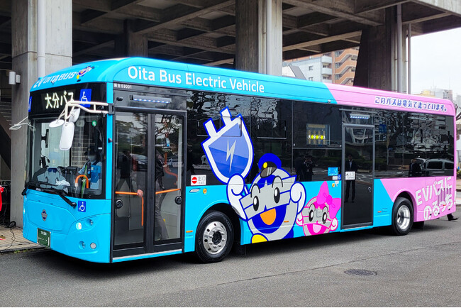 大分バス株式会社様へ大型路線EVバスを納車いたしました
