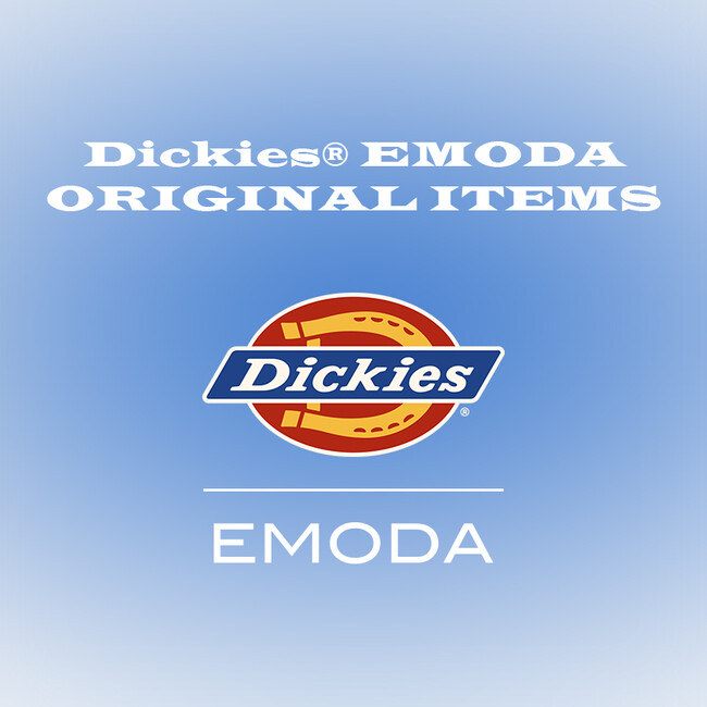 「EMODA(エモダ)」ワークウェアブランド「Dickies(R)」との別注アイテムを3月15日に発売