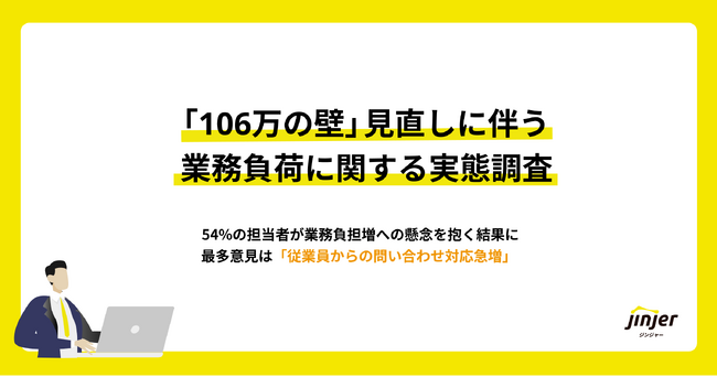 【「106万円の壁」見直しに伴う業務負荷に関する実態調査】