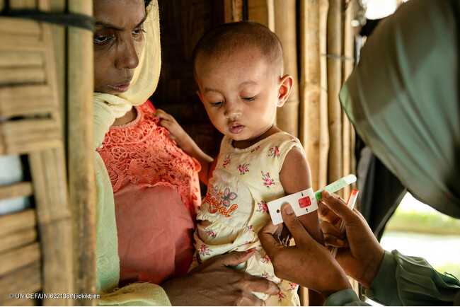 ロヒンギャ難民キャンプ 重度急性栄養不良の子ども27％急増~海外援助の削減で飢餓の危険に【プレスリリース】