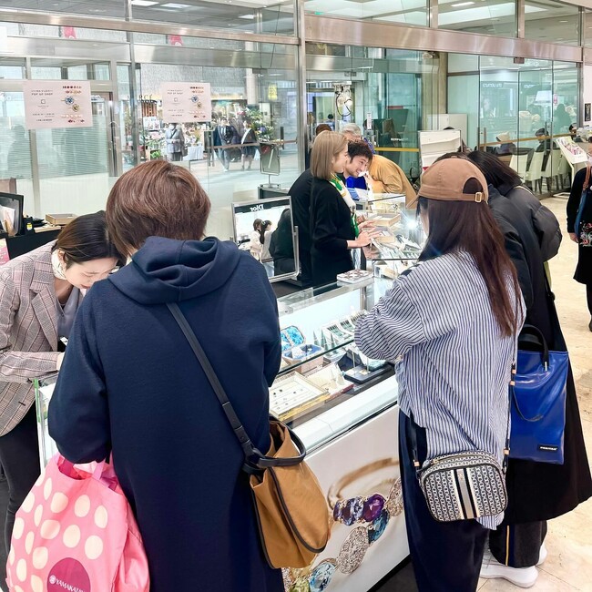 【パーセル ジュエリー】山形屋（鹿児島）で期間限定 POP UP SHOP を開催