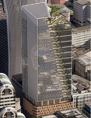 英国ロンドン・シティで「60 Gracechurch Street」の開発許認可を取得
