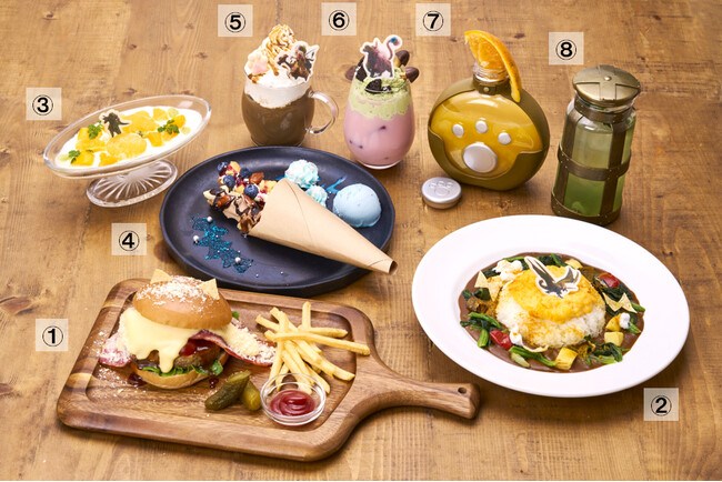 カプコンカフェ 池袋店＆梅田店『モンスターハンターワイルズ』コラボメニューを大公開！