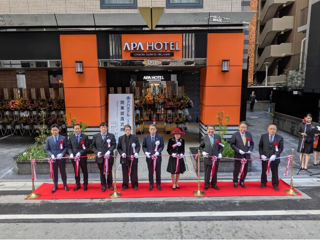 大田区7棟目 アパホテル〈大森駅前東〉 本日開業
