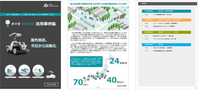 【eve autoサービスコンテンツ更新】eve autonomy、5周年記念として「eve auto活用事例集」を公開