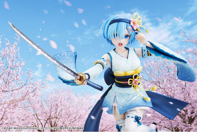 『Re:ゼロから始める異世界生活』 レム 戦装束ver.が1/7フィギュア化！　3月18日（火）より予約受付開始！