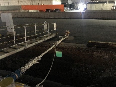 港湾施設での採用が進む「高輝度蓄光製品　アベイラス アルシオール」