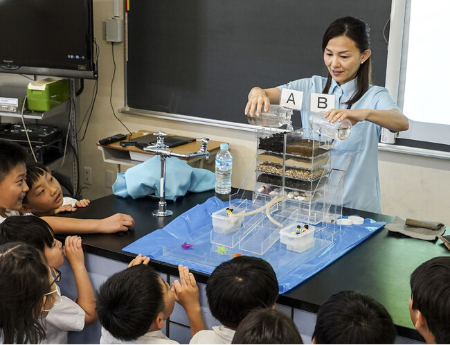 “水”をテーマにした独自の学習プログラム サントリー水育(みずいく)「出張授業」募集開始