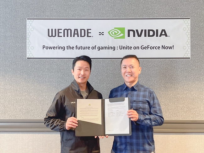 WEMADE、NVIDIAと事業協力契約締結