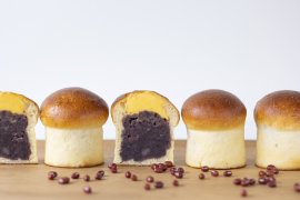看板商品「熱海ばたーあんパン」は、“あんこぎっしり、とろけるバター”が大人気 看板商品「熱海ばたーあんパン」は、“あんこぎっしり、とろけるバター”が大人気