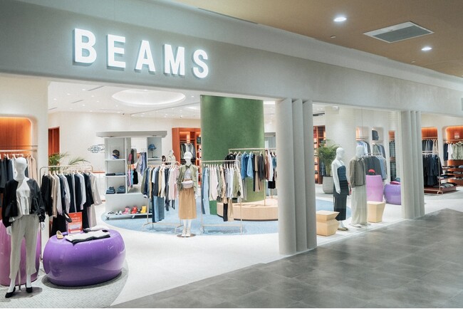 ビームスが、台湾全土10店舗目となる「BEAMS LaLaport南港」をオープン