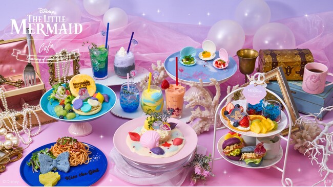 新生「OH MY CAFE」 リニューアルオープン！オープニングを飾る第一弾はディズニー・アニメーション映画の名作『リトル・マーメイド』の世界をイメージした「リトル・マーメイド」OH MY CAFE