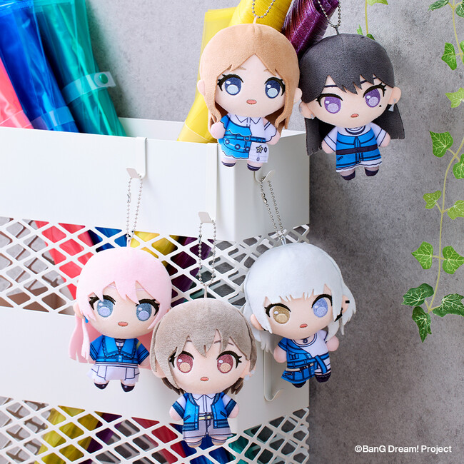 おめめぱっちりの抱きしめたくなる”ぷち”サイズぬいぐるみシリーズ「ぷちっしゅ！」に「MyGO!!!!!」が2025年3月より登場！