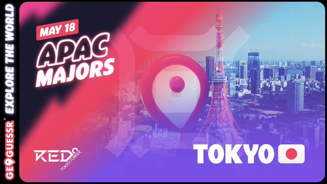 「GeoGuessr」eスポーツ公式大会が日本初上陸！　5月18日 (日) にRED° TOKYO TOWERで開催！