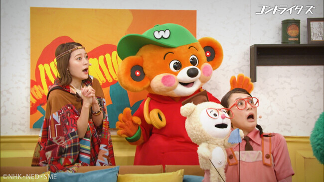 ヘラルボニー、契約作家20名のアート作品がEテレの新番組コーナー「コントライターズ」の舞台を彩る